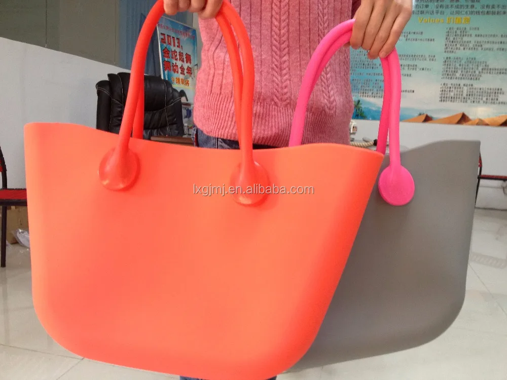 Fashion Candy Color Tote Bag Jelly Silicone Shoulder Fashion Candy Color Tote Bag Jelly Silicone Shoulder
