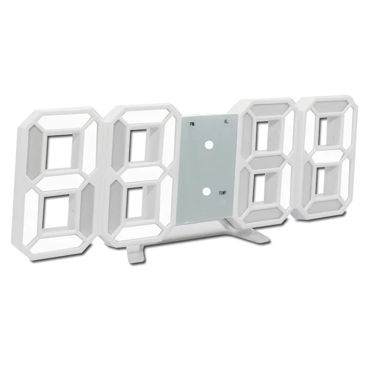 

Digital Table Desktop Alarm Clock 3D LED Digital Modern Clock