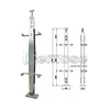 design railing post stainless steel deck post