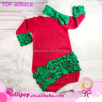 newborn christmas gown