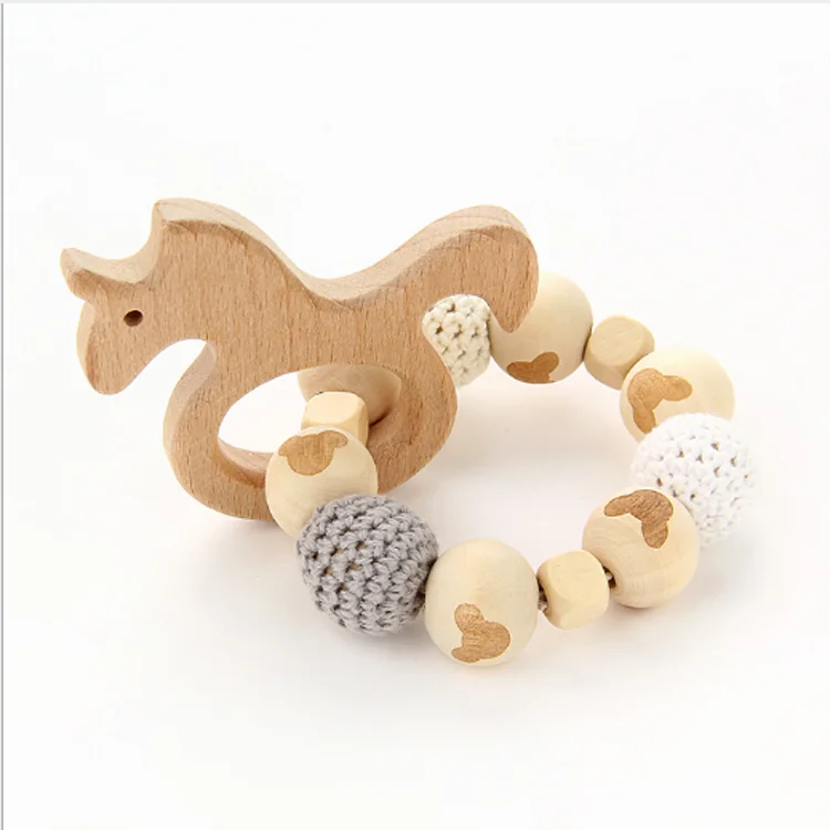 organic wood teether