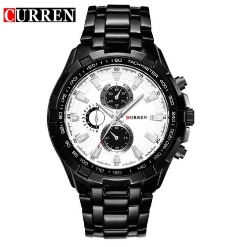 

8023 HOT Watch 2016 CURREN Men Quartz Six hand Three Eyes Analog Display Military Male Watches For Men Waterproof Relogio