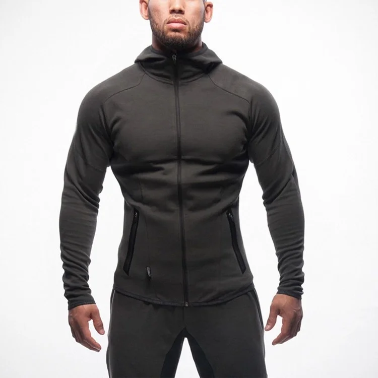 

wholesale new design gym multi station wear clothing mens fashion hoodies sweatshirts hoodies shirt for men, Picture