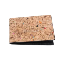 Новое поступление 2019 деревянный Корк бизнес держатель для карт кошелек с логотипом