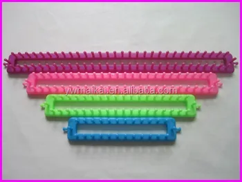 Top Quality Square Shape Abs Plastic Long Loom Knitting Set For Making Scarf Buy Loom Knitting Knitting Loom Set Plastic Knitting Loom Product On
