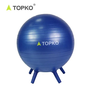 Topko Wholesale Logo Printing Anti Burst Gym Yoga Ball Fitness