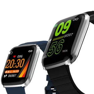 Metal edge 3D color touch screen sport pulsera inteligente fitness tracker smartwatch