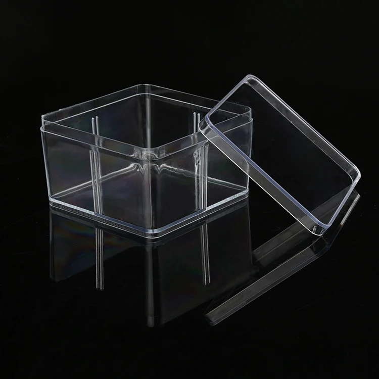 Large Capacity Square Clear Hard Plastic Box Buy Clear Hard Plastic