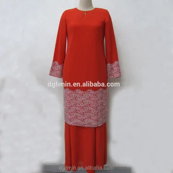 China Suppliers  Oem Muslim Dress Latest Printed Design 