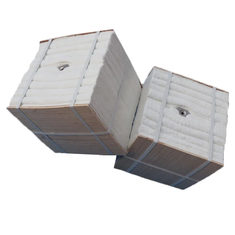 
1500 Refractory Chromium Oxide Ceramic Fiber Module inorganic calcination 