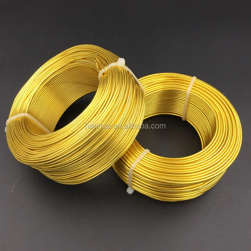 Craft Wire Aluminium Wire 1mm 2mm Gold Plating Buy Craft Wire