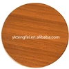 Werzalit dinning round table for restaurant, cheap round wooden table for bar