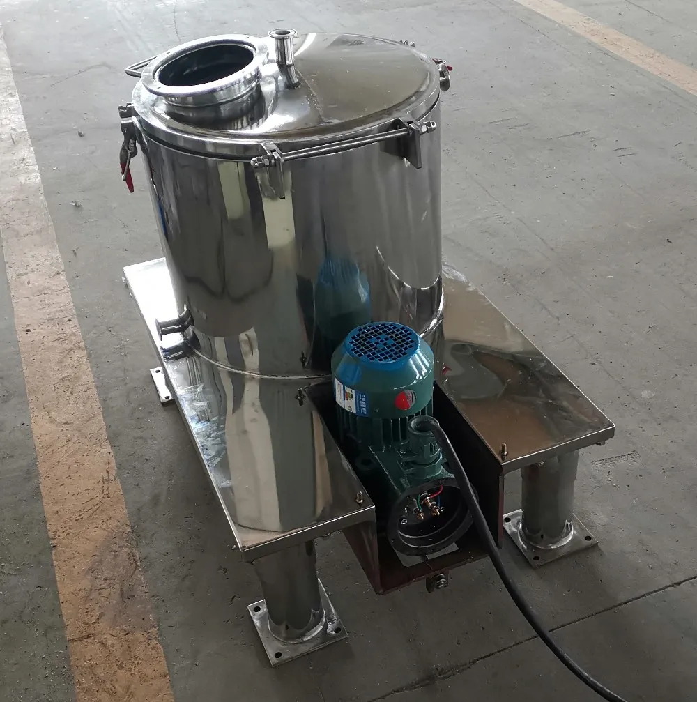 flat Plate Centrifuge for Ethanol extraction CBD oil