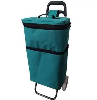 insulated picnic bag on wheels