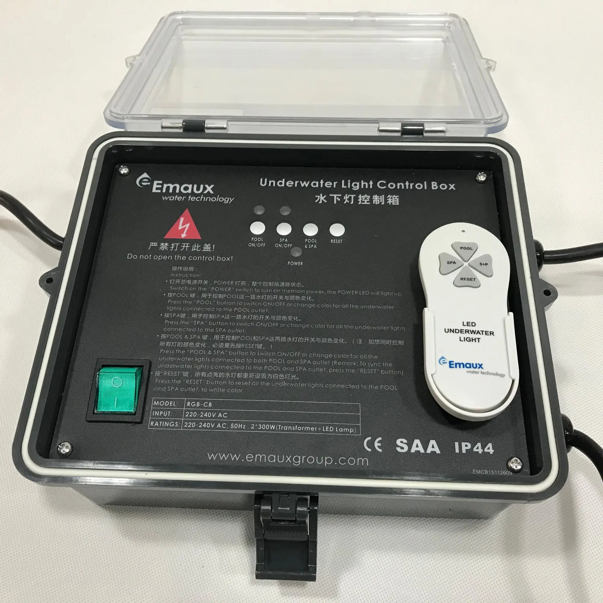 Emaux Luz Subacuática Led Luz De La Piscina Caja De Control Buy Eamux