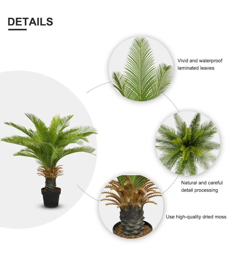 0.9m Fake Sago Palm Tree Sago Cycas