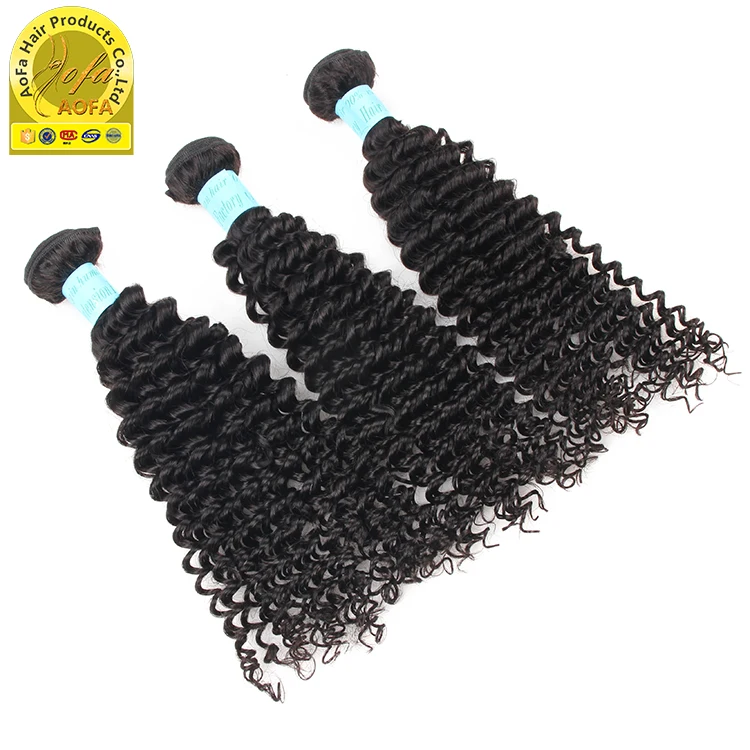 aofa most expensive remy hair baby curl twists black hair french deep wave human hair