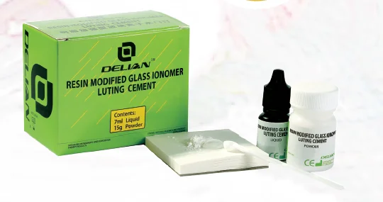 resin modified glass ionomer luting cement