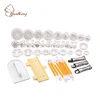 14 Sets/ 46pcs reposteria Cake Decoration Tool Kit, Cookie Modeling Tools for Fondant accessories