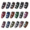 NEWLY 18mm 20mm 22mm 24mm Premium Seat Belt Nato Nylon Watch Strap for Men Women with Heavy Buckle
