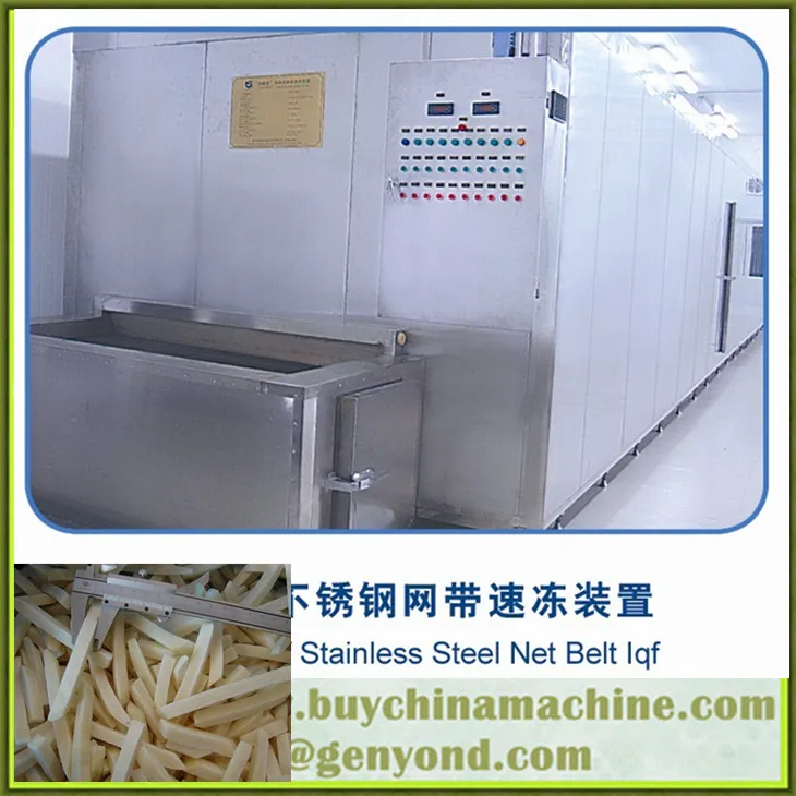 
quick freezing machine for frozen food 