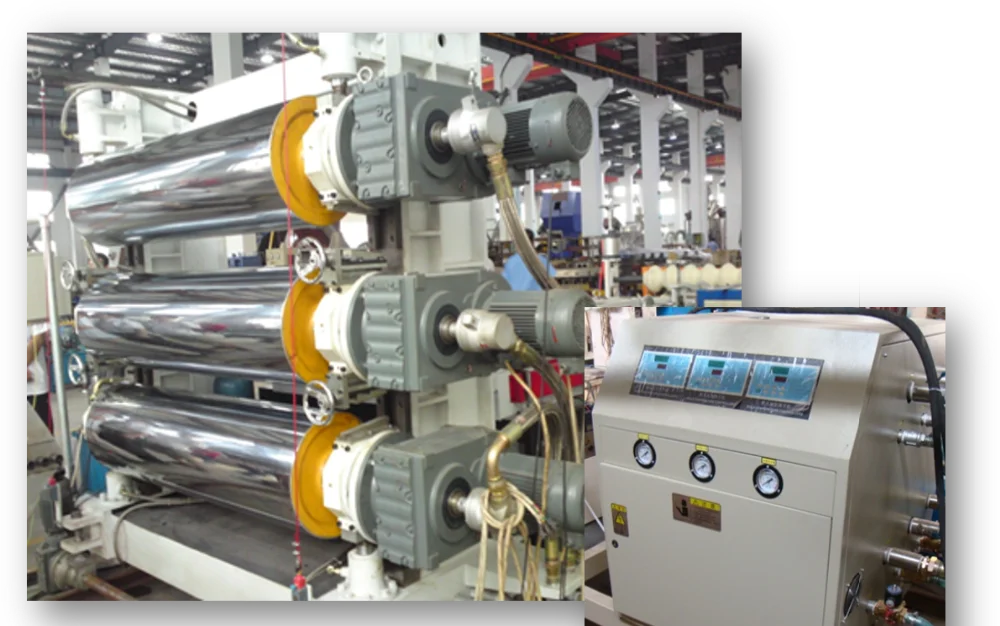 Pvc Artificial Marble Sheet Making Extruder Machine Production Line