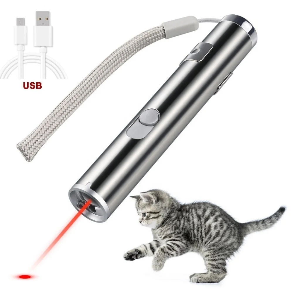 

Cat Chaser Toy Safe Pet Toys Small Red Light Cat Laser Pointer, Piture showed
