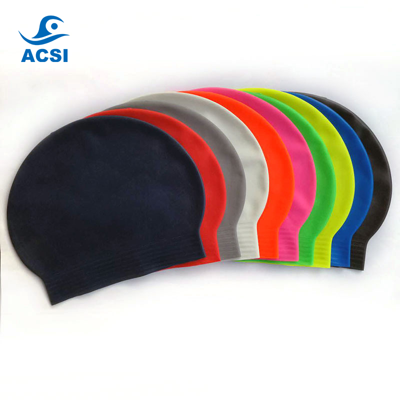 

Customized Logo Printed Latex Swimming Cap Latex Swim Cap Latex Swimming Hat
