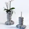 Stunning Concrete plant pots Concrete Camera Vase