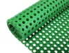 Cheap price rubber ring engineer drainage snow grass protection mats green and black