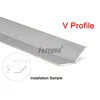 Full set of installation tools for pvc stretch ceiling film accessories