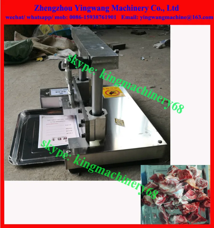 Manual Meat Bone Cutter Chopper Machine Buy Handwork Pork Bone