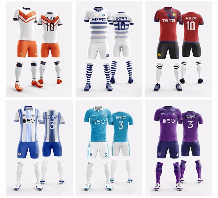 Team Hot Sales All Size Soccer Clothes Buy All Size Soccer Clothes