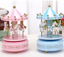 carrusel musical madera