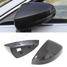 For Audi A3 2014 2015 Replacement carbon fiber rear view side mirror caps