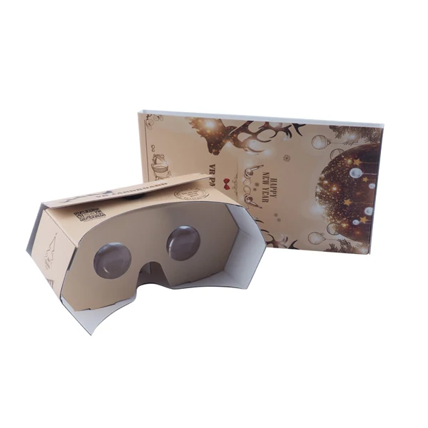 
new POP UP 3d vr glasses V3.0 virtual reality cardboard vr viewer cardboard google 34mm 