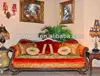 Antique Arabia Style Living Room Sofa Set, Wooden Hand Carved Sofa,Luxury Living Room Furniture