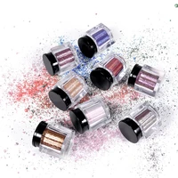 

private label cosmetics loose glitter Multi colors single eyeshadow loose powder