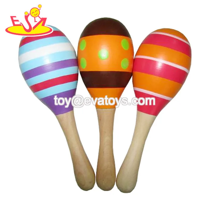 2018 Wholesale Traditional Music Instrument Wooden Cheap Maracas For