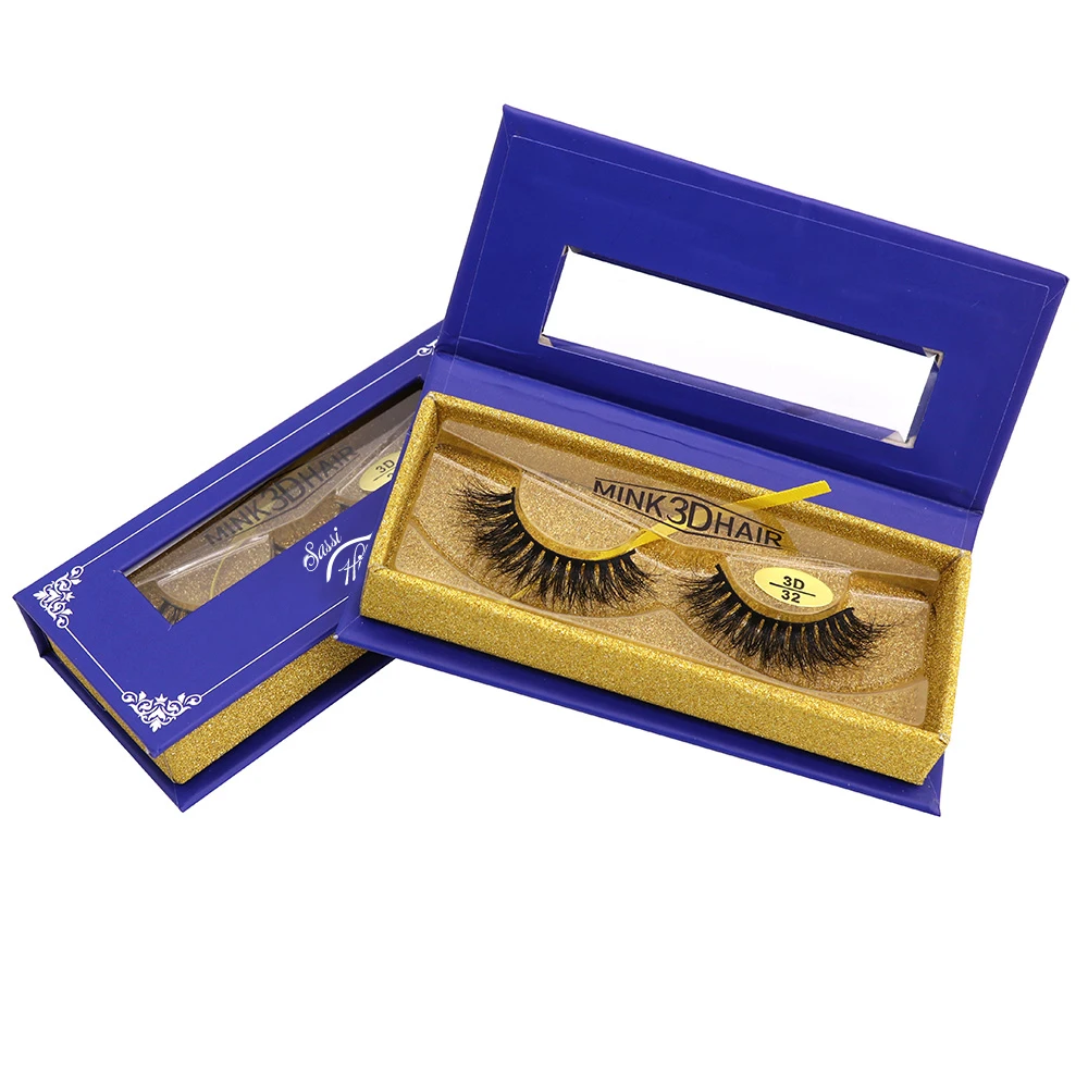 

Hand Made Type Fur Material Wholesale 3D Mink Strip Lashes
