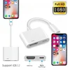 8 Pin HDMI Cable For Iphone To HDMI HDTV TV Adapter Digital AV Cable 1080P For iPad Pro Air iPhone X Xs Max XR 8 7 Plus 6S
