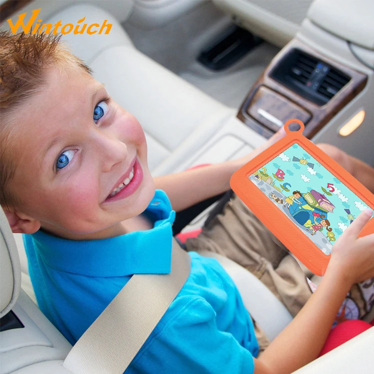 

Wintouch popular kids tablet in stock K72 allwinner A50 quad core Tablet Pc best selling, Pink orange blue green purple