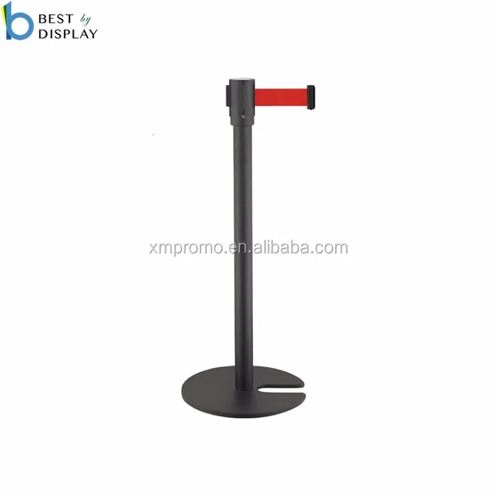 Museum Exhibition Barrier Stanchion / Bank Queue Line Control Barrier