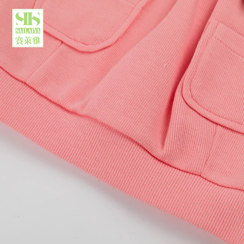 
2018 hot sale pink color plain baby girl vest clothes 