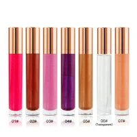 

Private Label Rose Gold Tube Moisturizing Pearly Lustre lipgloss cosmetics makeup products LIQUID LIPSTICK PRIVATE LABEL