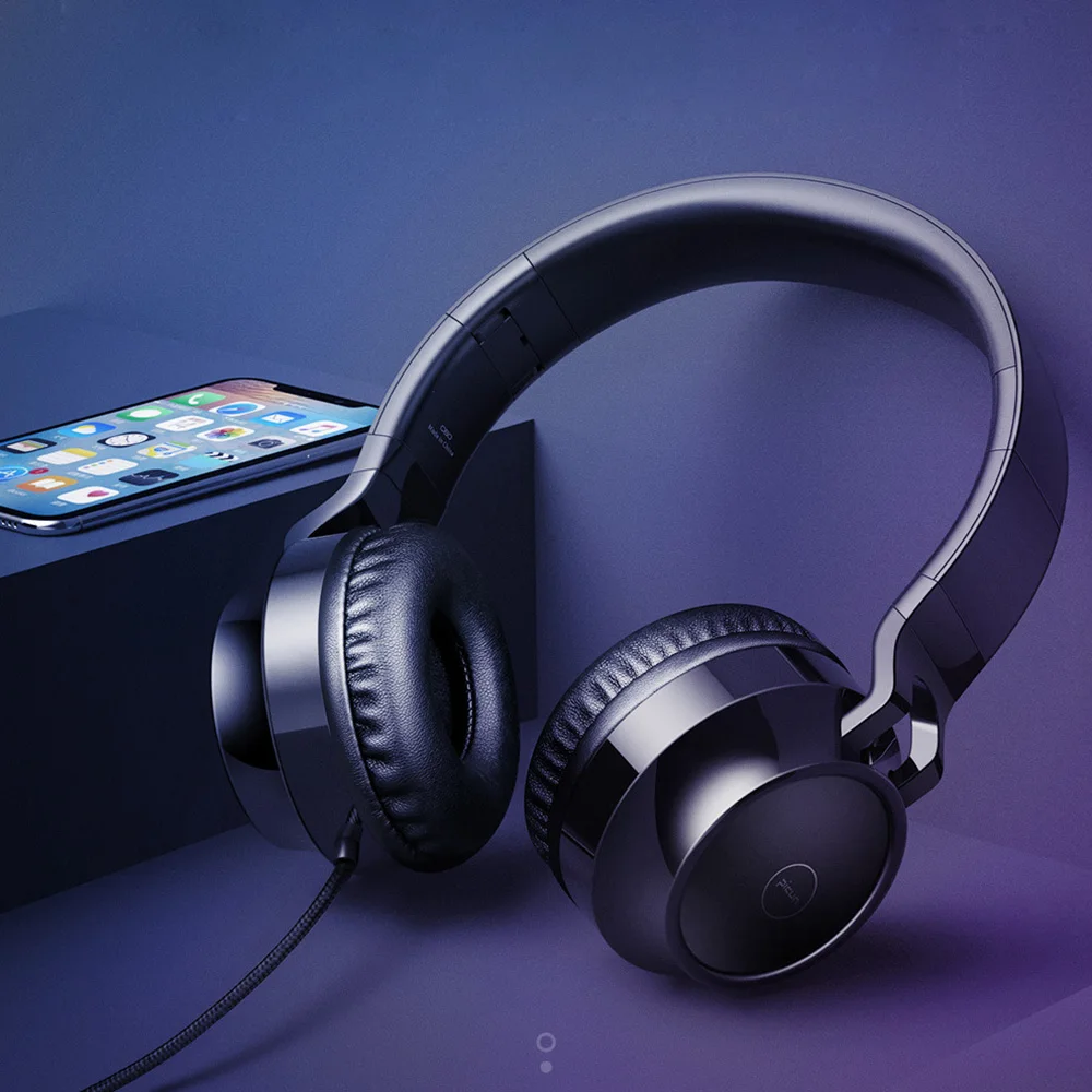 C60 HIFI Headphone Foldable Over Ear Earphone Super Bass Stereo Headset With Mic 