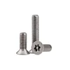 factory price 304 stainless steel anti-theft screw head Clubs with stud bolts column core anti-theft screw.