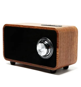 Wooden Retro Bluetooth Speaker Mobile Phones