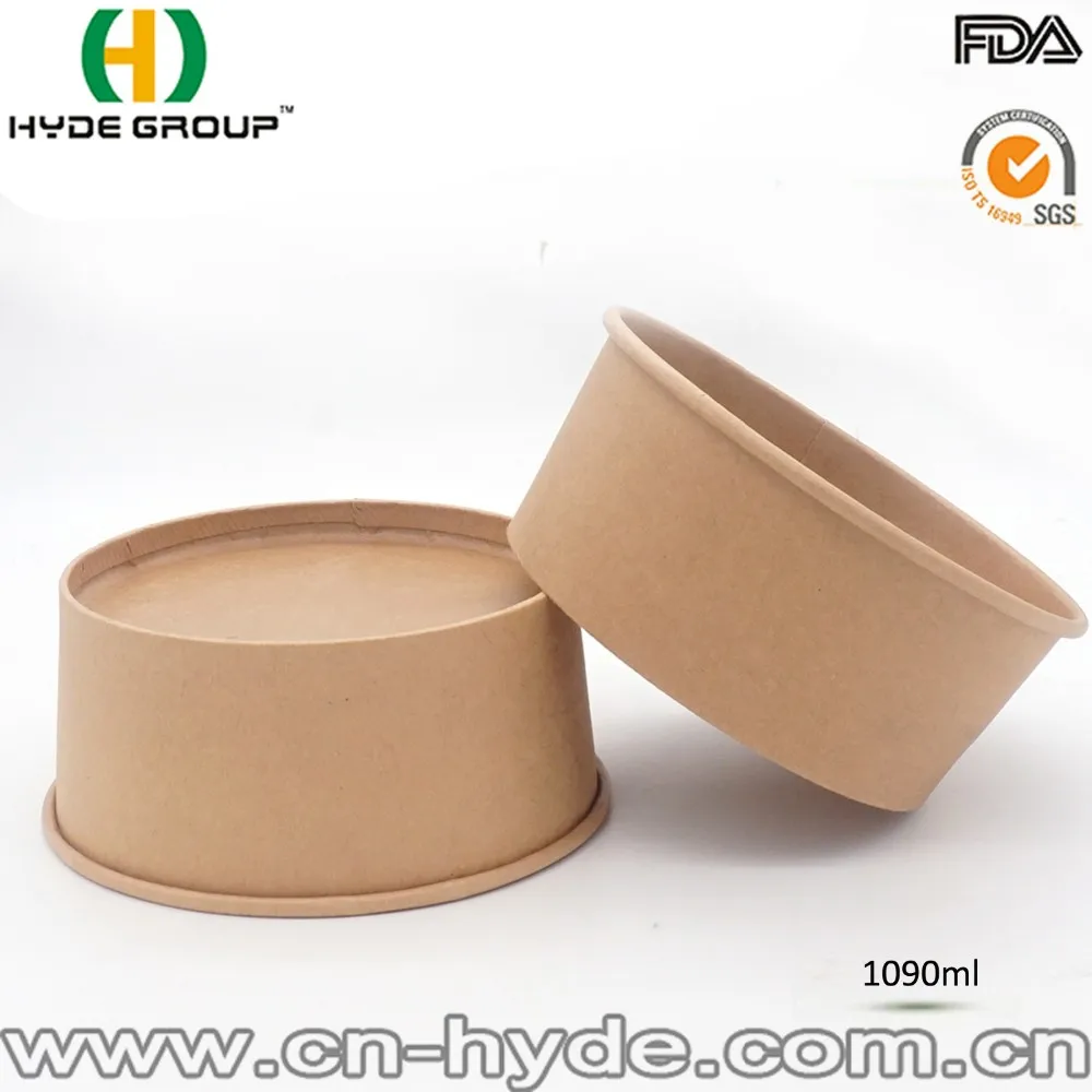 Kraft Material Christmas Paper Bowls/disposable Pasta Bowl Buy Paper
