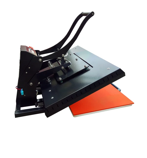 Black manual tshirt  80x100 heat press machine large format for sale